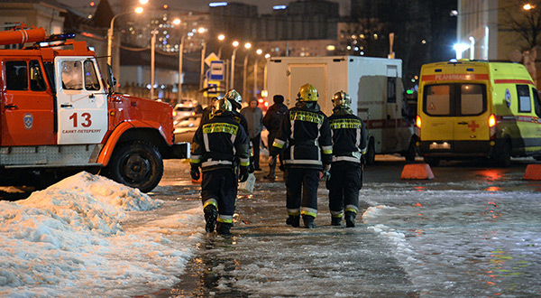 Blast in St. Petersburg Store 