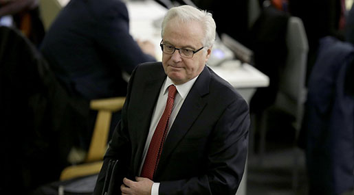 Russia's UN Envoy Vitaly Churkin Dies at 65 