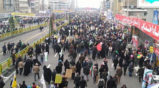 Iranians Commemorate Revolution's 38th Anniversary [Photos]