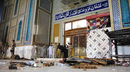Daesh Suicide Attack at Pakistan Shrine Martyrs 75 Daesh Suicide Attack at Pakistan Shrine Martyrs 75