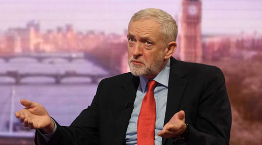 Labor Party Leader Jeremy Corbyn 