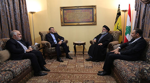 Sayyed Nasrallah Receives Iranian Diplomat Hossein Amir-Abdollahian Sayyed Nasrallah Receives Iranian Diplomat Hossein Amir-Abdollahian