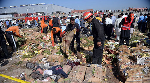 Bomb at Pakistan's Market Martyrs at Least 21 Bomb at Pakistan’s Market Martyrs at Least 21