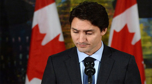 Canadian PM Justine Trudeau