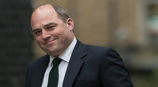 British national security minister Ben Walace 
