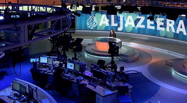 Al-Jazeera newsroom