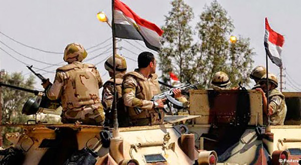 Egyptian military