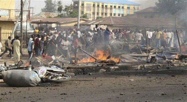 Suicide Bombers Kill 12 in Nigeria's Borno State Suicide Bombers Kill 12 in Nigeria’s Borno State