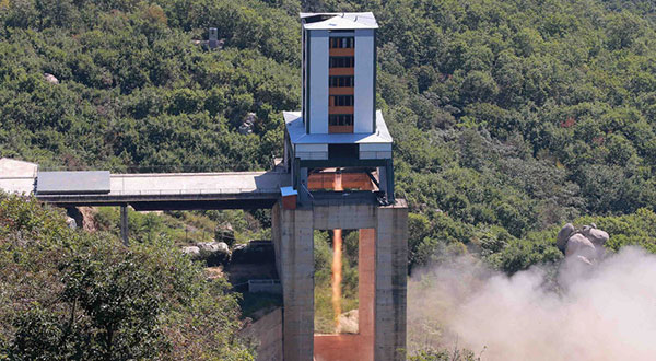 North Korea Tests Suspected ICBM Rocket Engine - Reports