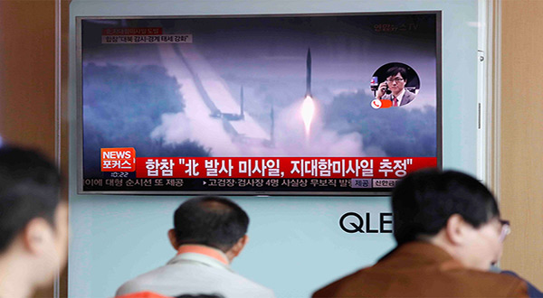 Nokor missile launch