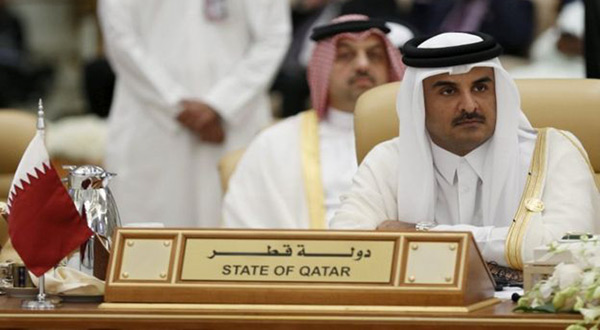 Qatar's Emir Sheikh Tamim bin Hamad al-Thani 