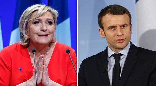 French Elections: Le Pen to Beat Macron in 1st Round French Elections: Le Pen to Beat Macron in 1st Round
