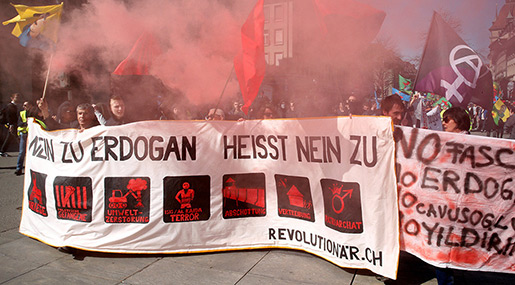 Anti-Erdogan protest