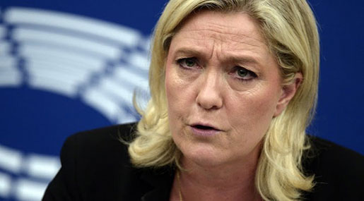 Le Pen Urges Tighter Border Controls after Westminster Attack