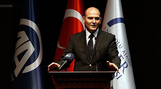Turkey's Interior Minister Suleyman Soylu