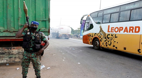 Ivory Coast soldier