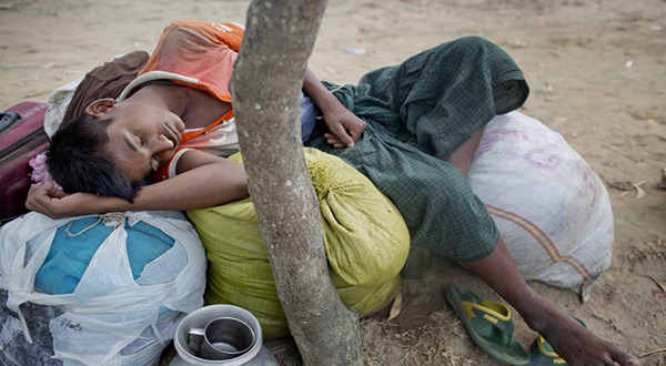 Rohingyan boy