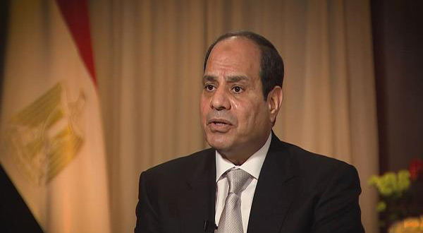 Egyptian President Abdel Fattah al-Sisi