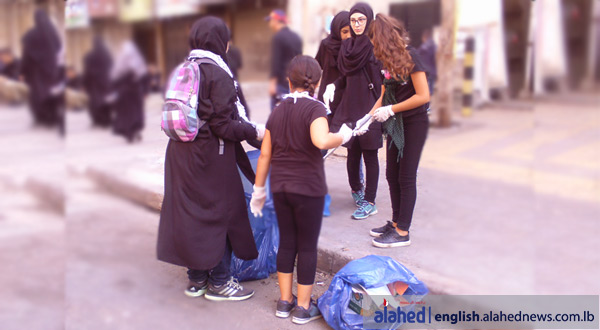 Ashura volunteers