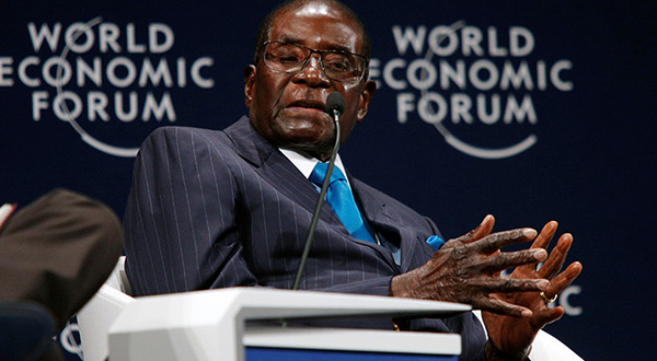 Zimbabwe President Robert Mugabe