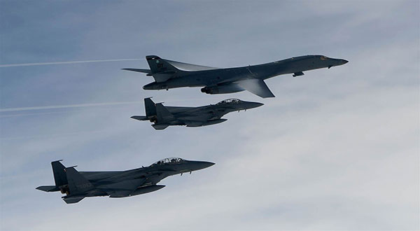 After US Bomber Flyby, N Korean Jets Are Ready for Combat
