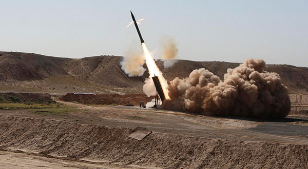 Ansarullah ballistic missile 