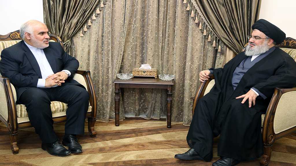 Sayyed Nasrallah Receives Iran’s Ambassador in a Farewell Visit