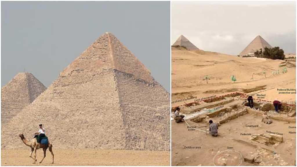Two 4,500-Year-Old Houses Discovered Near Egypt’s Giza Pyramids