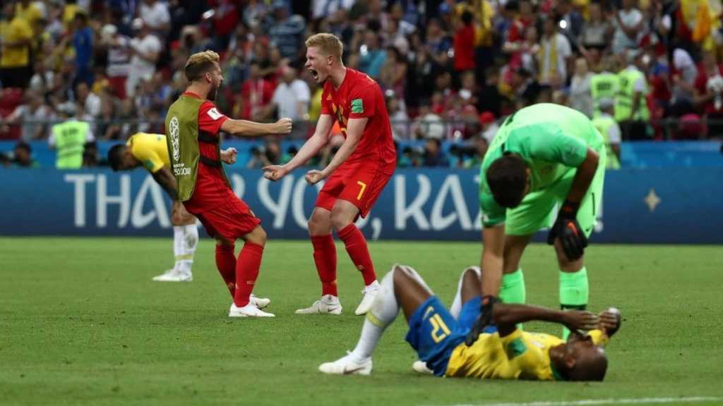 World Cup 2018: Tears & Cheers As Brazil Loses to Belgium in Quarter-Final