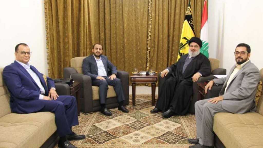 Sayyed Nasrallah Receives Yemen’s Ansarullah Delegation