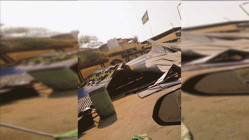 Saudi Forces Tear Down Muharram Mourning Tents in Qatif