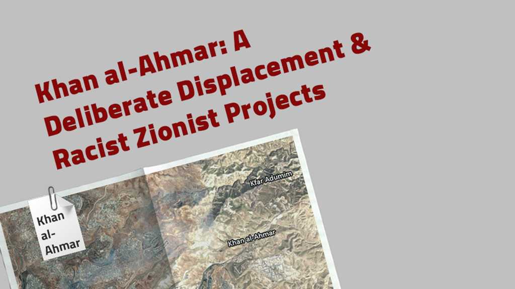 Khan al-Ahmar: A Deliberate Displacement & Racist Zionist Projects