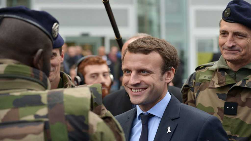 Le Pen Faults Macron’s ’Empire’ Ambitions as He Calls for Single European Army