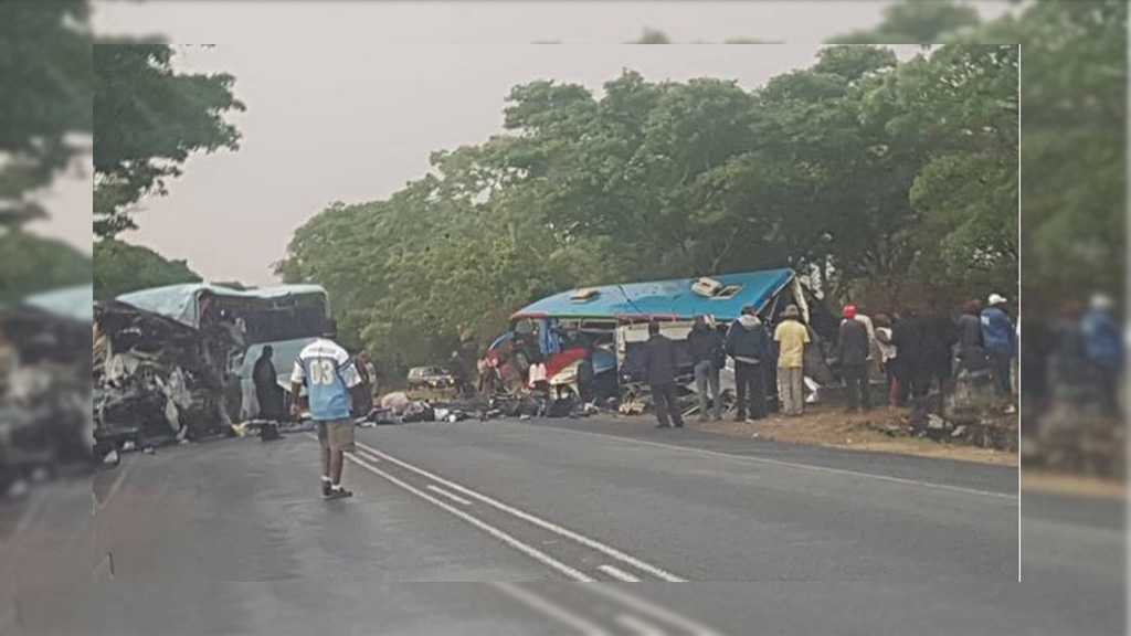 Zimbabwe Horror Crash: Head on Collision between 2 Buses Kills 47