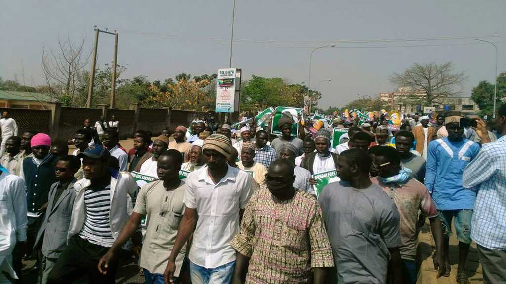Free Zakzaky Protests in Nigeria again