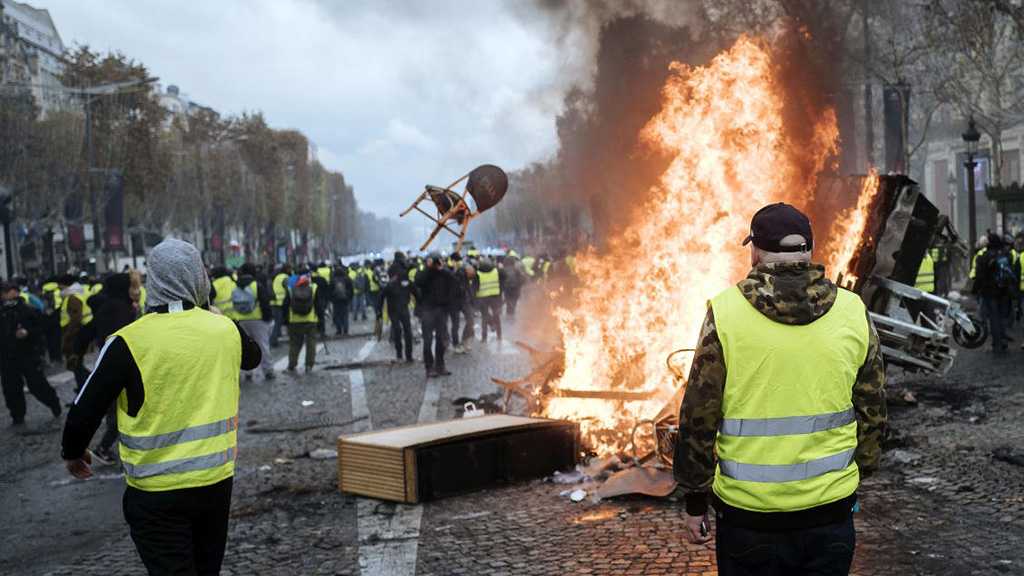 Yellow Vest Protests: Police Armored Vehicles, Tear Gas, Arrests & Clashes