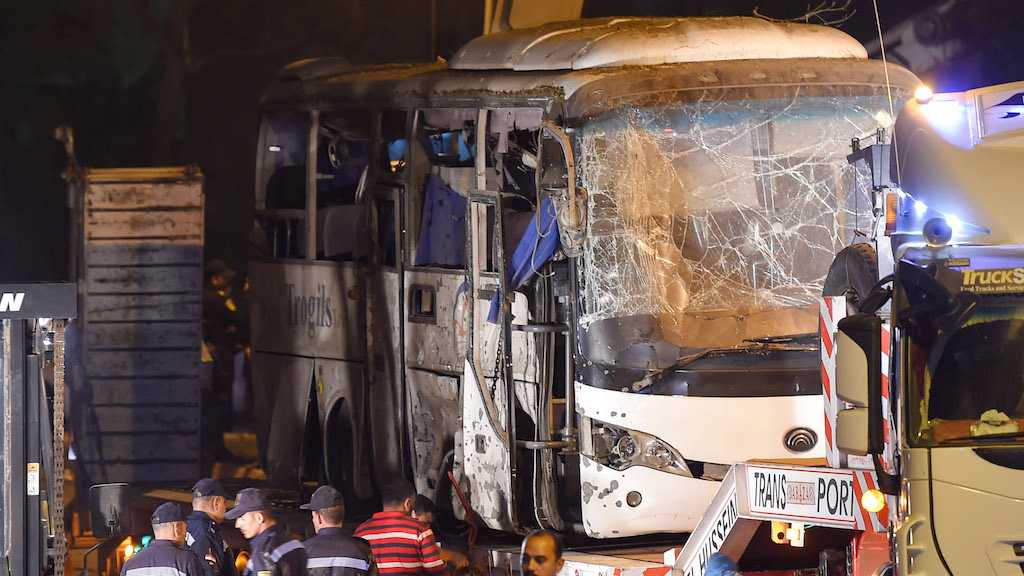 Egyptian Forces Kill 40 Militants after Tourist Bus Bombed
