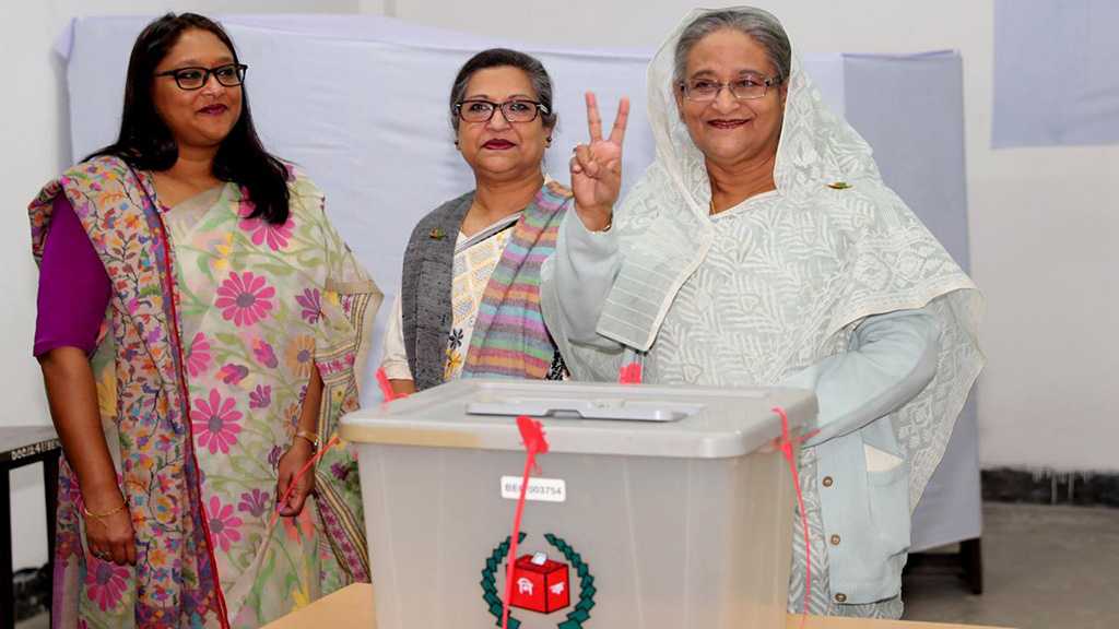 Bangladesh’s PM Hasina Wins 3rd Straight Term, Opposition Cries Foul