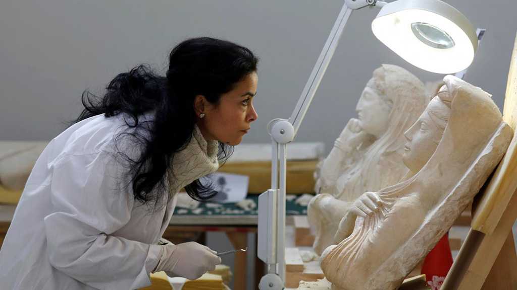 Archaeologists Restore Ancient Palmyra Artifacts in Damascus Museum