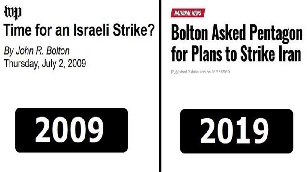 Iran’s Zarif Joins 10-Year Challenge, Slamming US’s Bolton