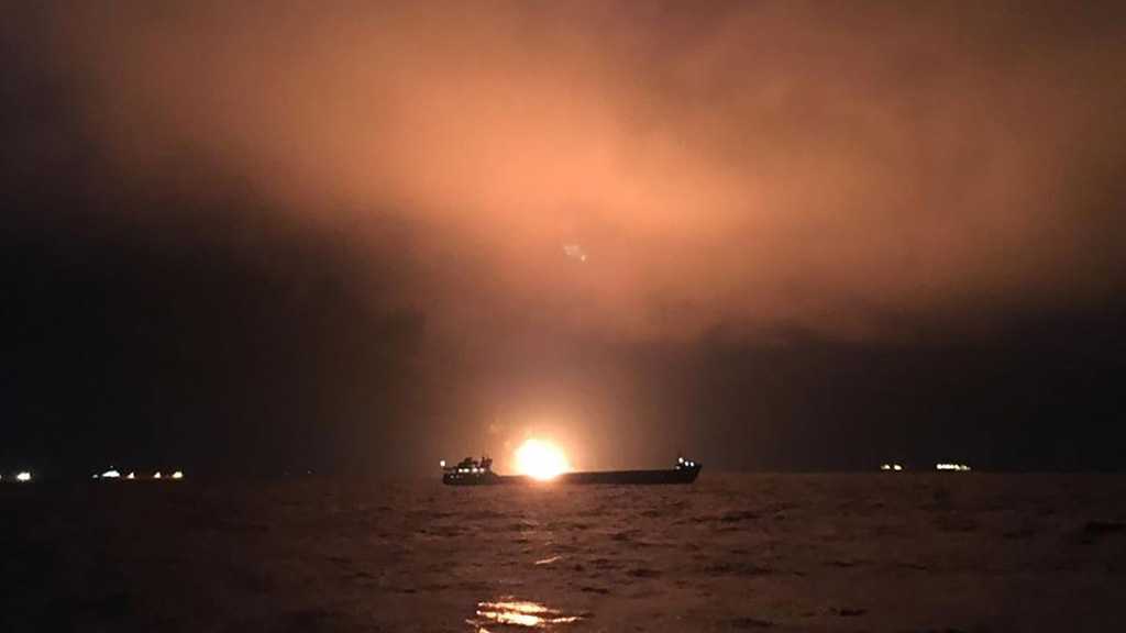 Crimea: Ships Catch Fire, 10 Killed, 14 Rescued