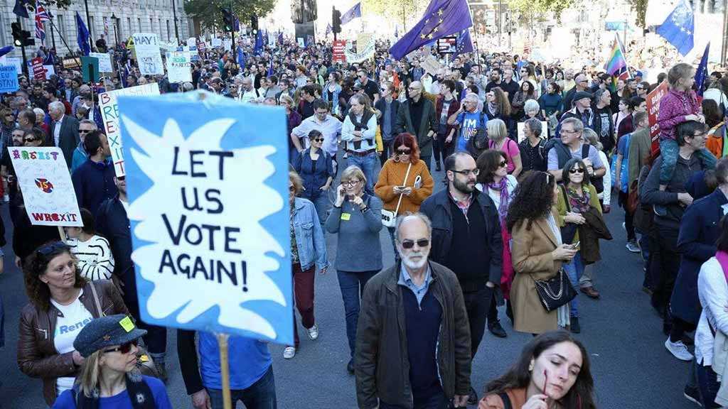 Brexit Crisis: Thousands Due to March through London for New Referendum
