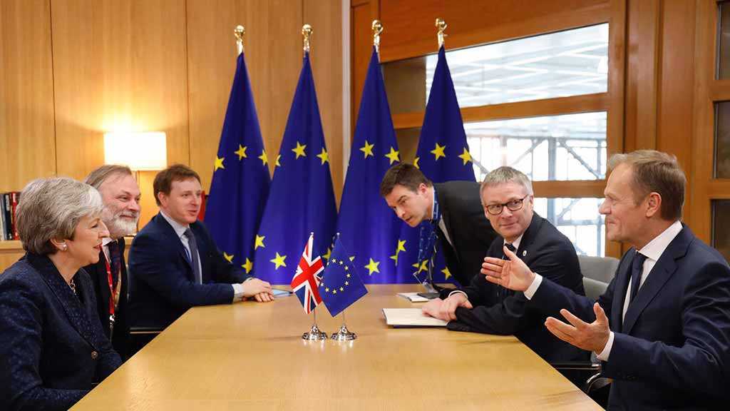 Report: Britain’s May Asks EU for Brexit Extension to June 30