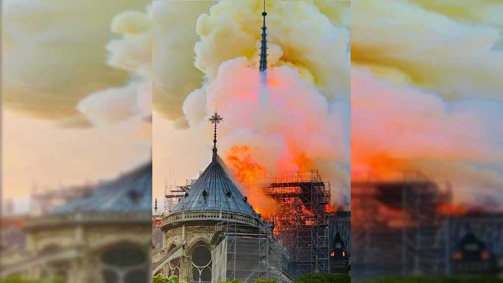 Notre Dame Inferno: Fire under Control, Main Structure «Saved & Preserved»