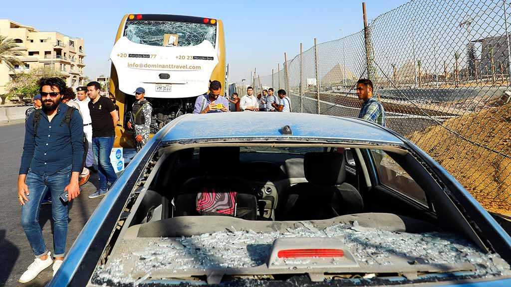 Egypt Explosion: Bomb Blast Hits Tourist Bus near Pyramids, Injuring 17