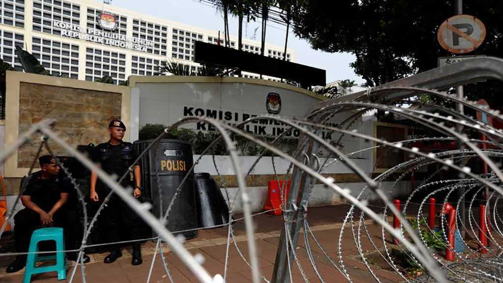 Indonesia Steps Up Security Ahead of Presidential Election Result