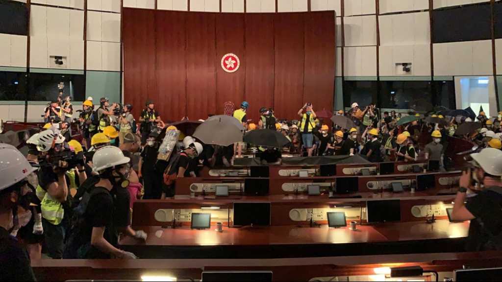 Hong Kong Crisis: Chaos as Protesters Storm Parliament