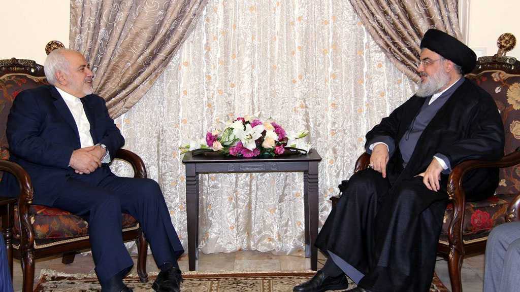 Sayyed Nasrallah Voices Solidarity with Zarif: They Wanted to Suppress You, But You Became Stronger