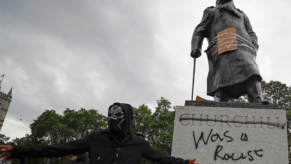 #BlackLivesMatter from US to UK: Churchill Statue Defaced in London as Social Justice Riots Erupt