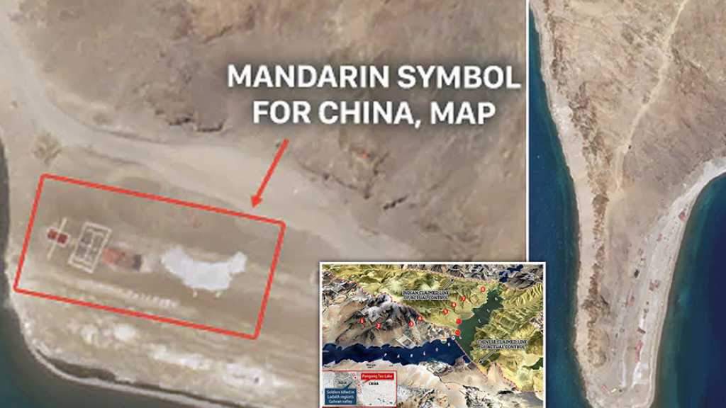 Chinese Forces Write “China” in Huge Letters on Land Disputed with India